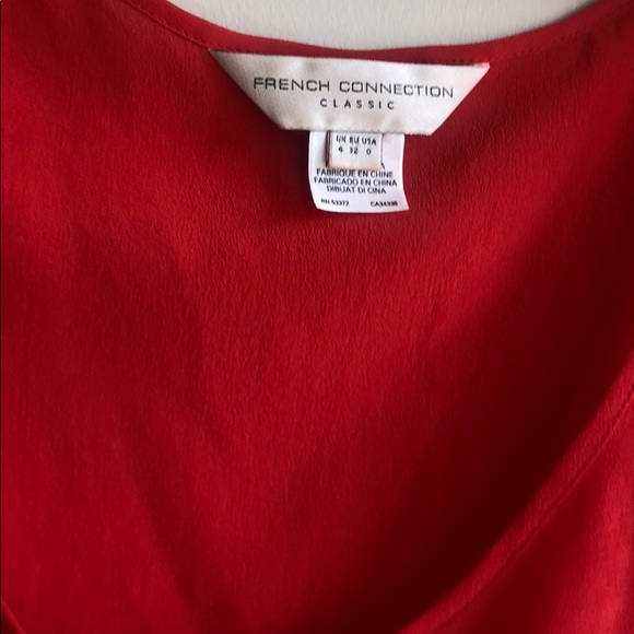 French connection silk top - Picture 3 of 3
